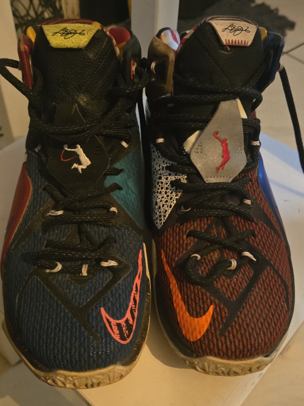 Kids Multicolor Basketball Shoes - Signature Style